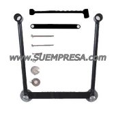 Soportes ajustables de alforjas