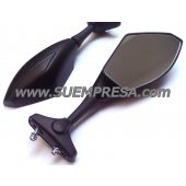 Espejos Motos Honda Suzuki Yamaha Kawasaki Regulable Cbr 600